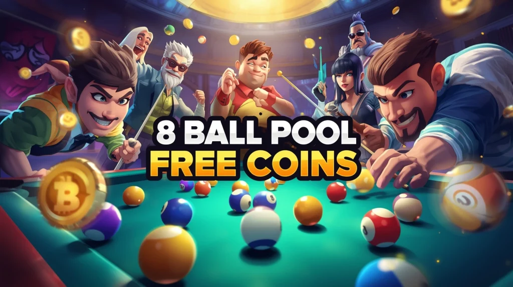8 Ball Pool Coins Generator – Get Unlimited Free Coins Instantly